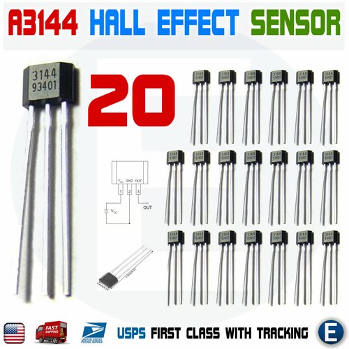 20pcs a3144 a3144e oh3144e - 20pcs,